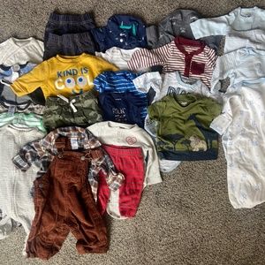 3m Baby Boy Clothing Lot